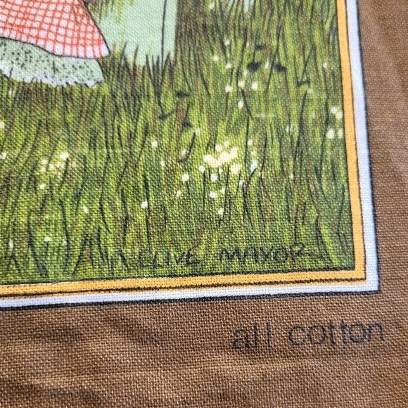 CLIVE MAYOR Vintage Jersey Tea Towel, Made in Britain - Picture 5 of 7